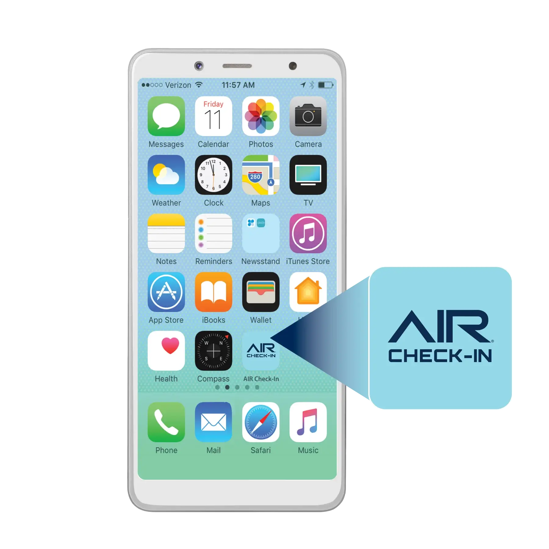 AIR-Check-in-App AIR Check-In is a smartphone application